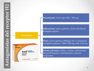 Tratamiento de ulcera peptica | PPTX | Pharmaceutical Drugs | Medical ...