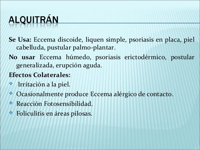 De que es posible se contagiará por la eccema