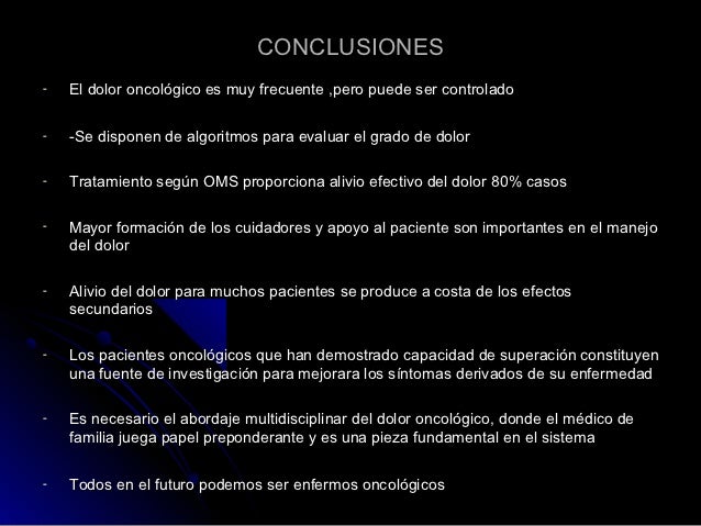 (2012-10-04)Tratamiento integral del dolor oncologico en (2012-10-04)Tratamiento integral del dolor oncologico en