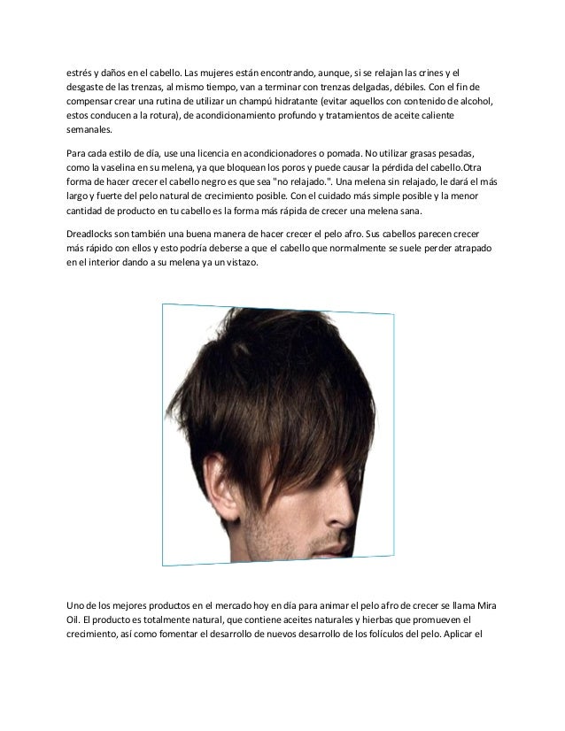 Ii Descubre Cmo Hacer Crecer El Pelo Afro Rpidamente