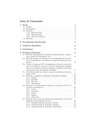 Tratamientos termicos