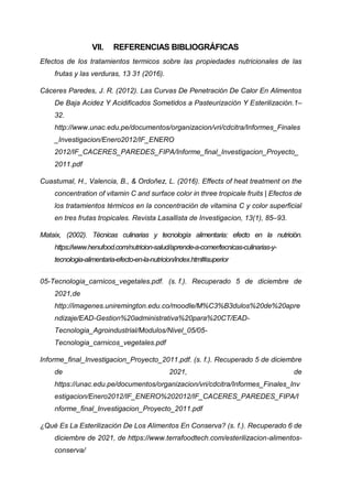Tratamiento termico en alimentos por calor 123 | PDF
