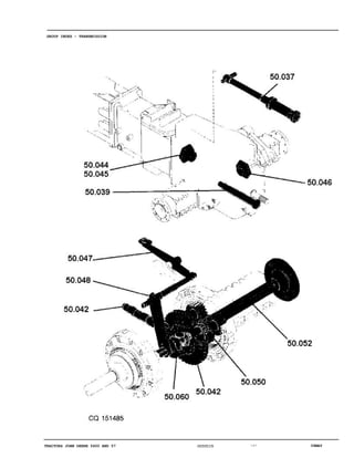 06MAYTRACTORS JOHN DEERE 5600 AND 57 CQ33115 1F1
GROUP INDEX - TRANSMISSION
 