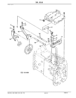 TRACTORS JOHN DEERE 5600 AND 5700 CQ33115 06MAI04
RANGE SHIFT
50.016
 