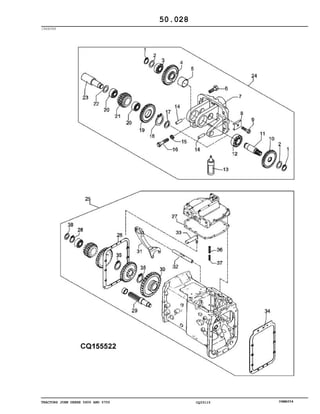 TRACTORS JOHN DEERE 5600 AND 5700 CQ33115 06MAY04
CREEPER
50.028
 