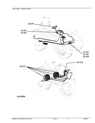 06MAY04TRACTORS JOHN DEERE 5600 AND 5700 CQ33115 1I1
GROUP INDEX - STEERING SYSTEM
 
