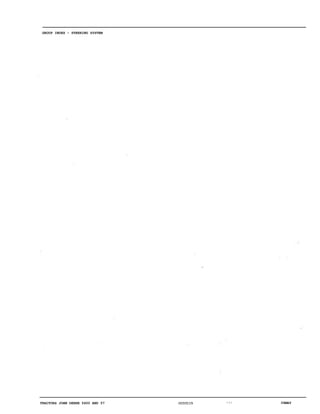 06MAYTRACTORS JOHN DEERE 5600 AND 57 CQ33115 1I1
GROUP INDEX - STEERING SYSTEM
 