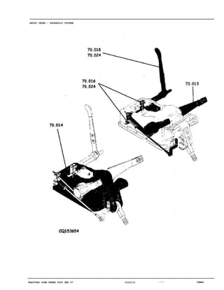 06MAYTRACTORS JOHN DEERE 5600 AND 57 CQ33115 1I20
GROUP INDEX - HYDRAULIC SYSTEM
 