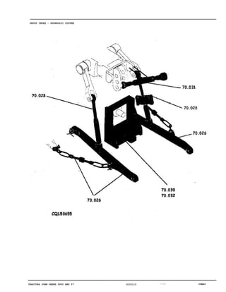 06MAYTRACTORS JOHN DEERE 5600 AND 57 CQ33115 1I20
GROUP INDEX - HYDRAULIC SYSTEM
 