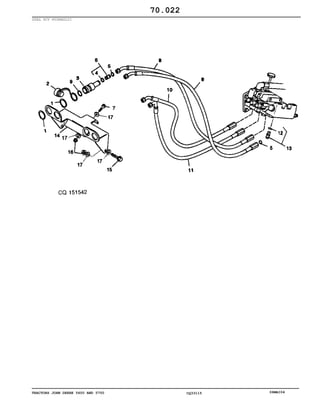 TRACTORS JOHN DEERE 5600 AND 5700 CQ33115 06MAI04
DUAL SCV HYDRAULIC
70.022
 