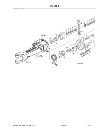 TRACTORS JOHN DEERE 5600 AND 5700 CQ33115 06MAY04
COMPONENTS - MFWD
80.014
 