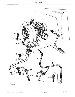 TRACTORS JOHN DEERE 5600 AND 5700 CQ33115 06MAI04
TURBOCHARGER (4039TJ02)
20.034
 