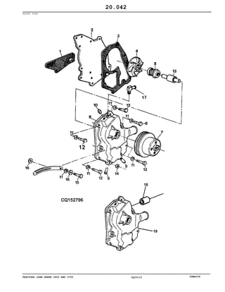 TRACTORS JOHN DEERE 5600 AND 5700 CQ33115 06MAI04
WATER PUMP
20.042
 