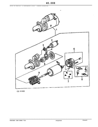 TRATORES JOHN DEERE 7500 CPCQ26568 30Jan02
MOTOR DE PARTIDA E COMPONENTES LUCAS - SOMENTE ARGENTINA
40.008
 