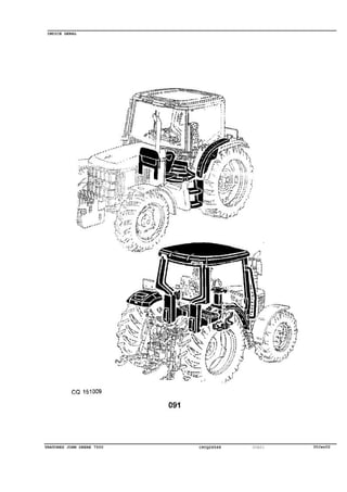 30Jan02TRATORES JOHN DEERE 7500 CPCQ26568 00A01
INDICE GERAL
 