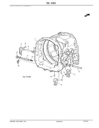 TRATORES JOHN DEERE 7500 CPCQ26568 30Jan02
CAIXA DE FREIOS DOS PLANETÁRIOS
52.002
 