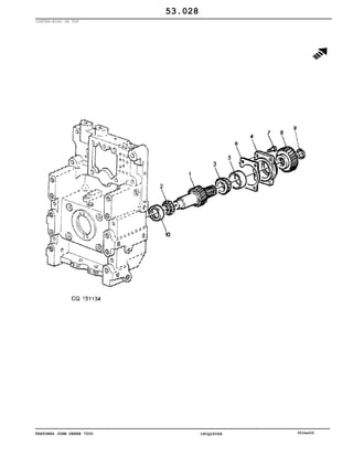 TRATORES JOHN DEERE 7500 CPCQ26568 30Jan02
CONTRA-EIXO DA TDF
53.028
 