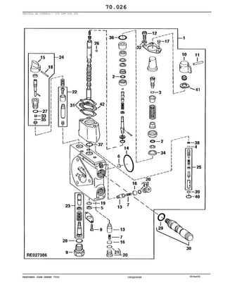 TRATORES JOHN DEERE 7500 CPCQ26568 30Jan02
VÁLVULA DE CONTROL - 100 LPM VCR 300
70.026
 