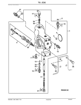 TRATORES JOHN DEERE 7500 CPCQ26568 30Jan02
VÁLVULA PRIORITÁRIA
70.036
 