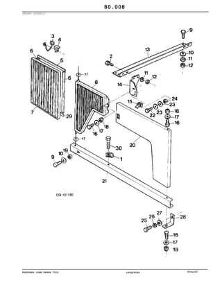 TRATORES JOHN DEERE 7500 CPCQ26568 30Jan02
GRADES LATERAIS
80.008
 