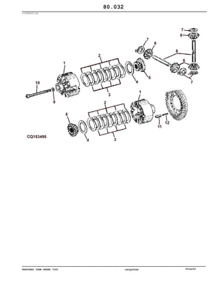 TRATORES JOHN DEERE 7500 CPCQ26568 30Jan02
DIFERENCIAL
80.032
 