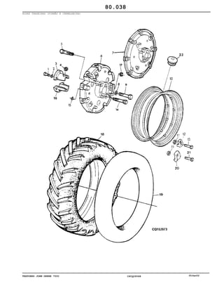 TRATORES JOHN DEERE 7500 CPCQ26568 30Jan02
RODAS TRASEIRAS (PINHÃO E CREMALHEIRA)
80.038
 
