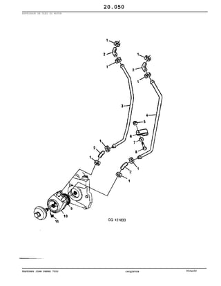 TRATORES JOHN DEERE 7500 CPCQ26568 30Jan02
ESFRIADOR DE ÓLEO DO MOTOR
20.050
 
