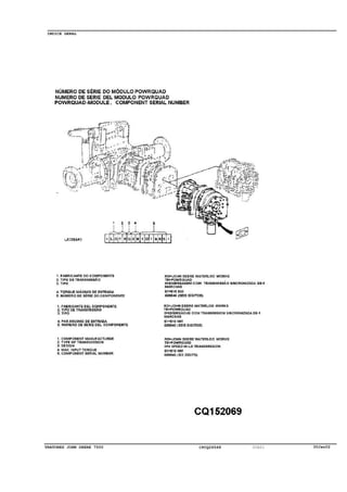 30Jan02TRATORES JOHN DEERE 7500 CPCQ26568 00A01
INDICE GERAL
 
