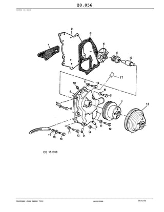 TRATORES JOHN DEERE 7500 CPCQ26568 30Jan02
BOMBA DE ÁGUA
20.056
 