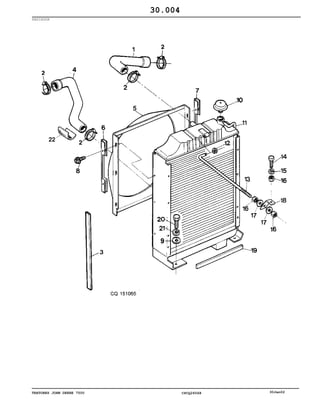 TRATORES JOHN DEERE 7500 CPCQ26568 30Jan02
RADIADOR
30.004
 