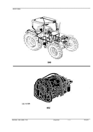 30Jan02TRATORES JOHN DEERE 7500 CPCQ26568 00A01
INDICE GERAL
 