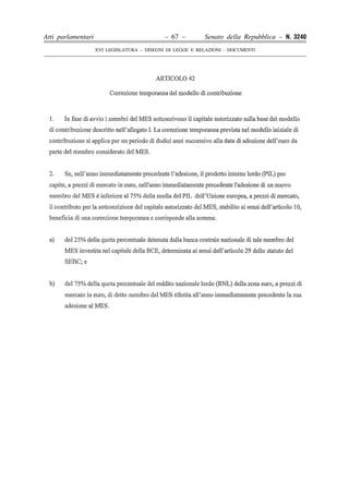 Atti parlamentari                            – 67 –        Senato della Repubblica – N. 3240
                    XVI LEGISLATURA – DISEGNI DI LEGGE E RELAZIONI - DOCUMENTI
 