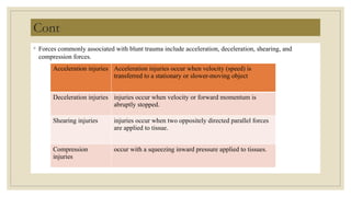 Accelaration Injries trauma.pptx ggkdafjkzzklfzz fddsskkdzhkxzjl | PPTX