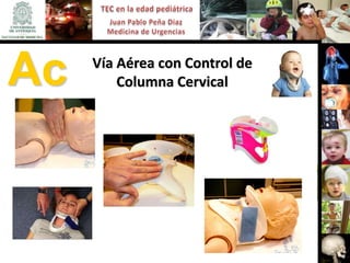 Ac   Vía Aérea con Control de
         Columna Cervical
 