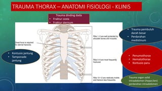 Comprehensive Overview of Thoracic and Abdominal Trauma Management | PDF
