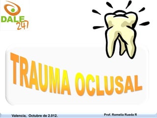 Valencia, Octubre de 2.012.   Prof. Romelia Rueda R
 