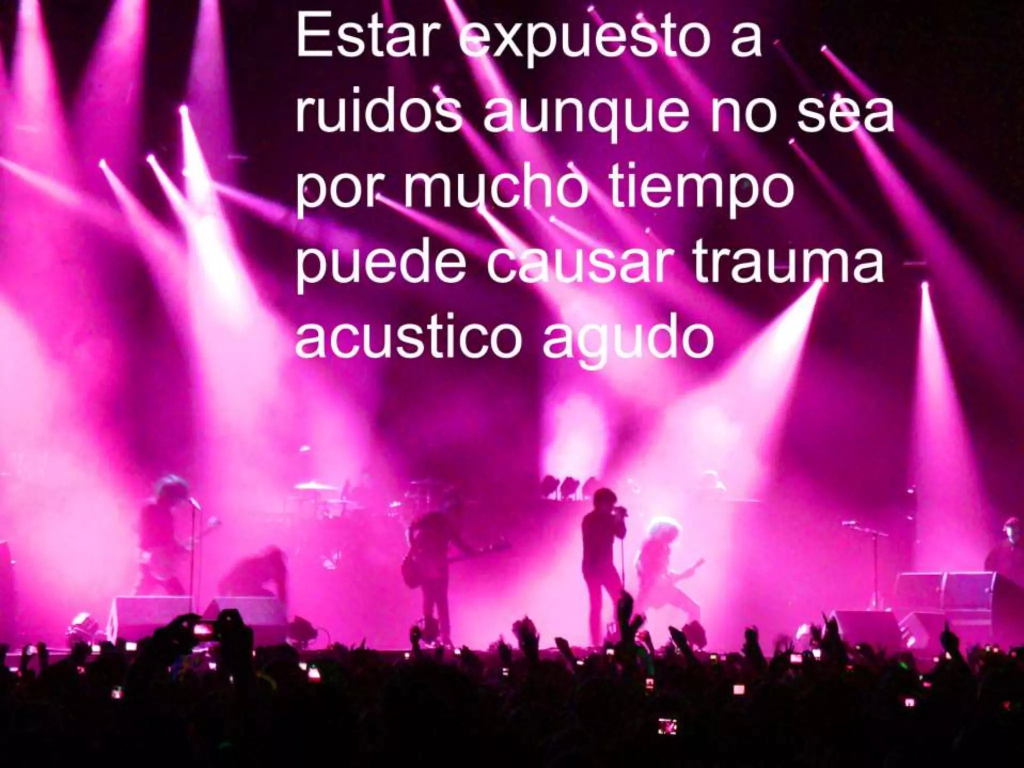 Trauma acústico imagenes
