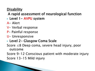 Trauma anaesthesia dr.abhishek | PPTX