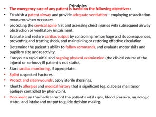 TRAUMA AND EMERGENCY triage NURSING.1.ppt