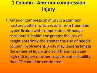 Trauma axial skeleton Dr. Muhammad Bin Zulfiqar | PPTX