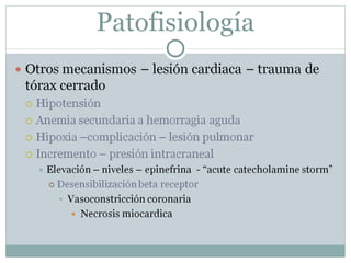 Trauma cardiaco cerrado