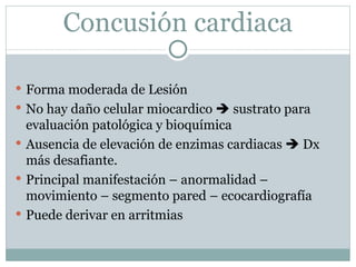 Trauma cardiaco cerrado