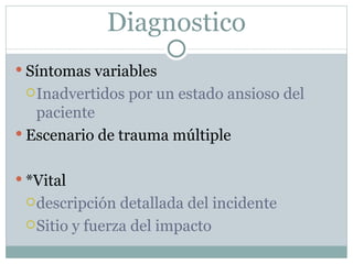 Trauma cardiaco cerrado