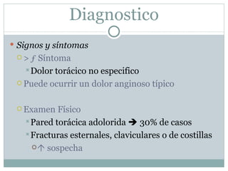 Trauma cardiaco cerrado