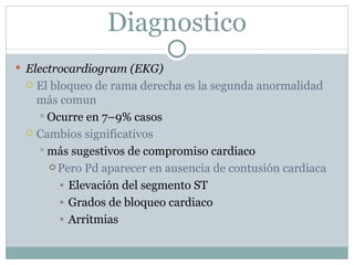 Trauma cardiaco cerrado