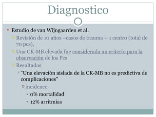 Trauma cardiaco cerrado