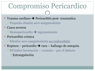 Trauma cardiaco cerrado