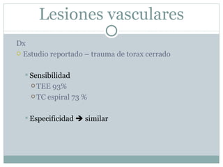 Trauma cardiaco cerrado