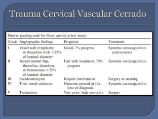 Trauma Cervical Vascular Cerrado