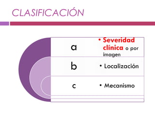 CLASIFICACIÓN
 